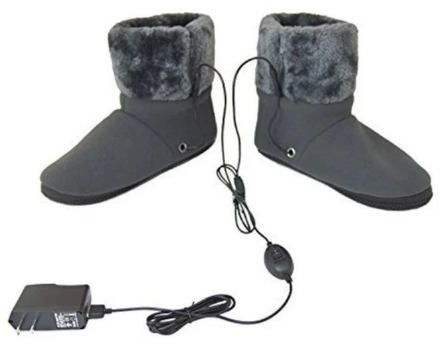 Main image of ObboMed MF-2305M Far Infrared Carbon Fiber Heated Foot Warmer/Boots/Slippers, USB 5V 10W Auto Off, Size M: (fits Foot up to 41)