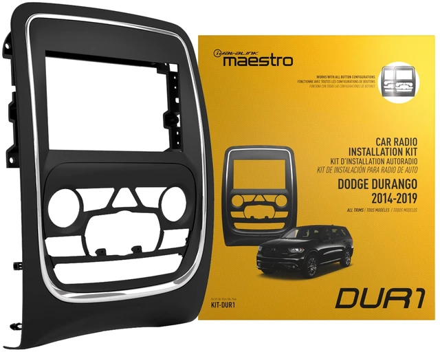 Main image of Datalink Maestro KIT-DUR1 Dash Kit Solution and Installation Harness for Select 2014-2020 Dodge Durango Vehicles (ADS-MRR or ADS-MRR2 Module Also Required)