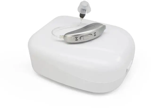 Alt view image 6 of 7 - CHOSGO V03B Bluetooth Hearing Aids For Adults with Smartphone App Control, RIC OTC Hearing Aids For Seniors (Right)
