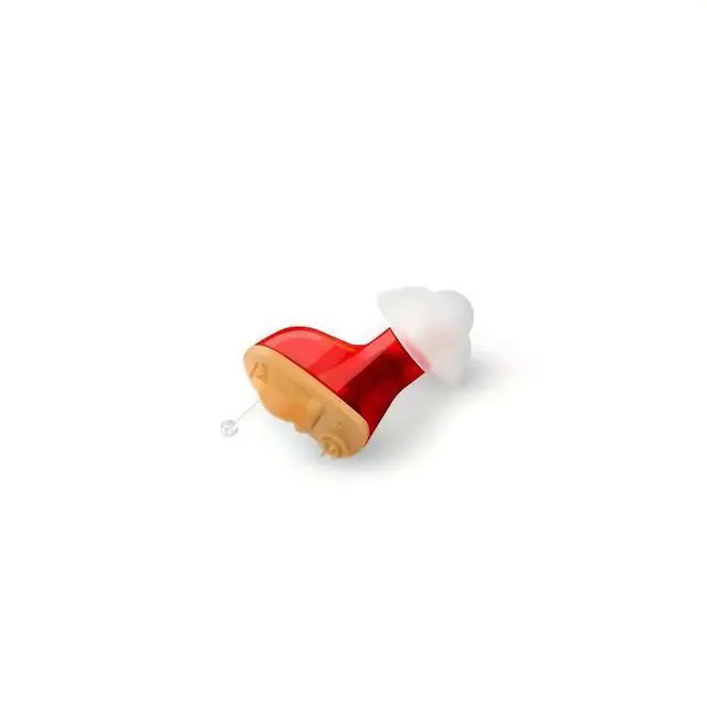Main image of CHOSGO Clear102 Noise Cancelling Personal Sound Amplifiers, In-the-Canal Hearing Amplifier for Seniors Seen on TV, 1 Red/Right