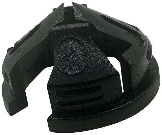 Main image of Arborix Electrical Box Knockout Plugs Junction Box Adapter Clap Connectors Non-metallic Push In Cable Connectors Snap In Conduits Fittings Plastic Knockout Trade Sizes 1 Inch 40 Pcs Black