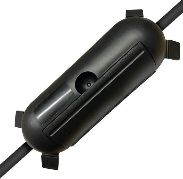 Main image of Extension Cord Cover Outdoor Electrical Box IP54 Waterproof Outdoor Extension Cord Cover, Dicio Weatherproof Box Plug Socket Black Cable Protect Outdoor Outlet, Christmas Holiday Decoration