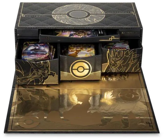 Alt view image 6 of 7 - Pokémon TCG: Sword & Shield Ultra-Premium Collection (Zacian & Zamazenta)
