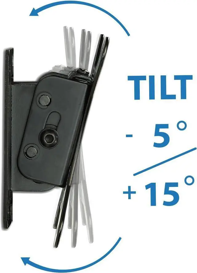 Alt view image 4 of 6 - Small TV Monitor Wall Mount | Quick Release | Fits 13-32 Inch LCD/LED Screen | Max 33 Lbs | Slim Tilting Design | Easy Installation