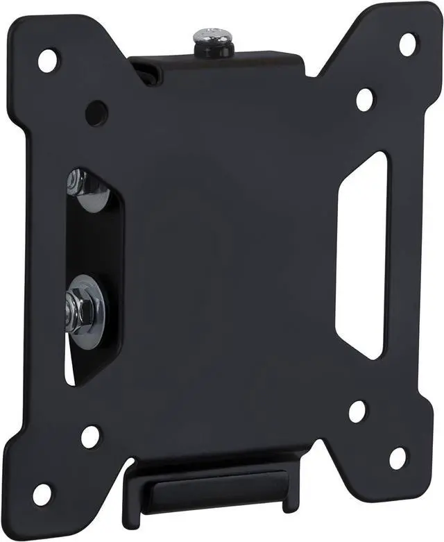 Main image of Tilting TV Wall Mount Bracket for Small TV and Computer Monitors, Low-Profile Design with Quick Release Function, Fits 24, 27, 30 and 32 Inch Screens Up to VESA 100, 44 Lbs Capacity, Black