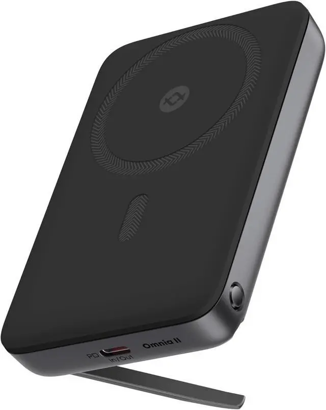 Main image of Magnetic Power Bank, 10000mAh 30W USB-C Compact Wireless Portable Charger Foldable Stand Fast Charging Compatible with Magsafe, Portable Charger Power Bank for iPhone 16/15/14/13/12 Series