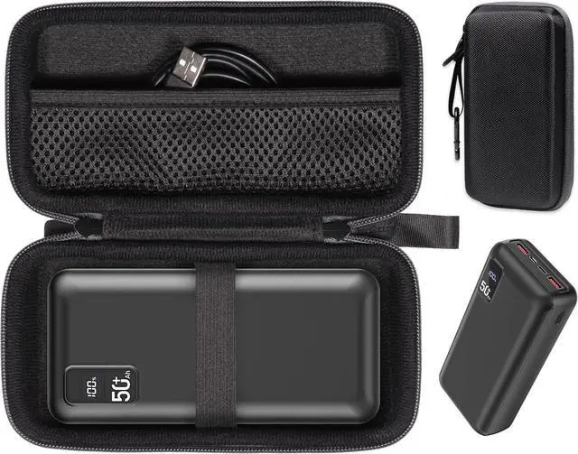 Main image of CaseSack Case for POIYTL Power Bank 50000mAh 22.5W Fast Charging Portable Charger, POIYTL USB-C Quick Charge, Huge Capacity External Battery Pack