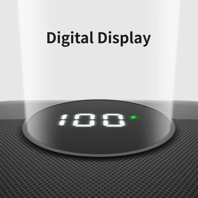 Alt view image 5 of 6 - Heated Vest Battery Pack, 5V 2A Power Bank for Heated Jacket, Pants, Stadium Seats, 10000mAh Small LED Display Fast Charging Portable Charge for Heated Clothing, Camping Chair(Black, 10000mAh)
