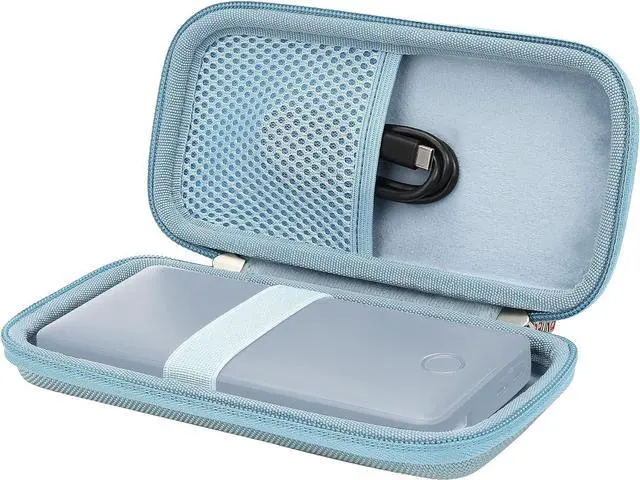 Main image of khanka Hard Travel Case Replacement for Anker 325/535 Power Bank PowerCore 20K Portable Charger 20000mAh, Case Only (Blue)