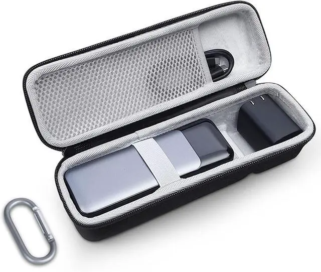 Alt view image 2 of 7 - EVA Travel Case Storage Bag Accessories for Anker Prime 27650mAh (250W) /Anker 737 Power Station (PowerCore 24K), Black