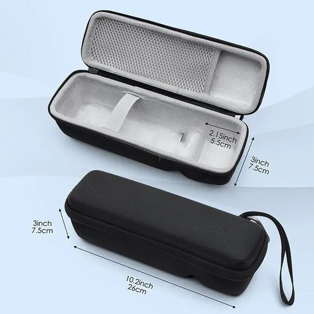 Alt view image 5 of 7 - EVA Travel Case Storage Bag Accessories for Anker Prime 27650mAh (250W) /Anker 737 Power Station (PowerCore 24K), Black