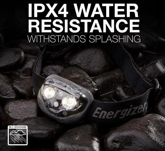 Alt view image 5 of 7 - Energizer LED Headlamp Pro360, Rugged IPX4 Water Resistant Head Light, Ultra Bright Headlamps for Running, Camping, Outdoor, Storm Power Outage (Batteries Included)