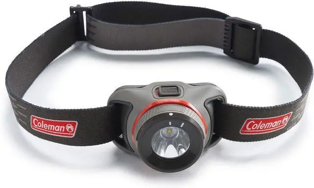 Main image of Coleman LED Headlamp with BatteryGuard Technology, Water-Resistant Headlamp with 4 Light Modes