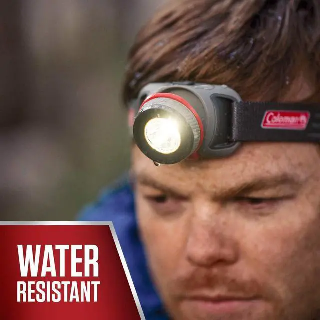 Alt view image 6 of 7 - Coleman LED Headlamp with BatteryGuard Technology, Water-Resistant Headlamp with 4 Light Modes