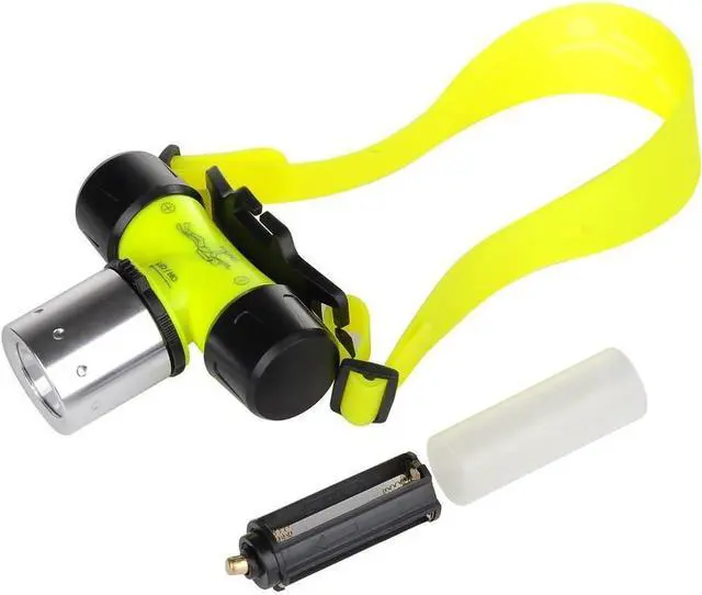 Alt view image 4 of 6 - Waterproof Diving Swimming Hiking Camping Hunting Fishing Headlamp Underwater 1200 Lumen Safety Head Light Flashlight