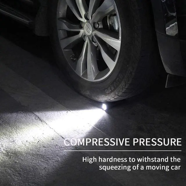 Alt view image 6 of 7 - ULTRAFIRE Tactical Flashlight with Holster, 1000 Lumens Single Mode LED Flashlight with Duty Belt Holster, Bright Small EDC Flashlight with Flashlight Carry Case Pouch, WF-502B (Battery Not Included)