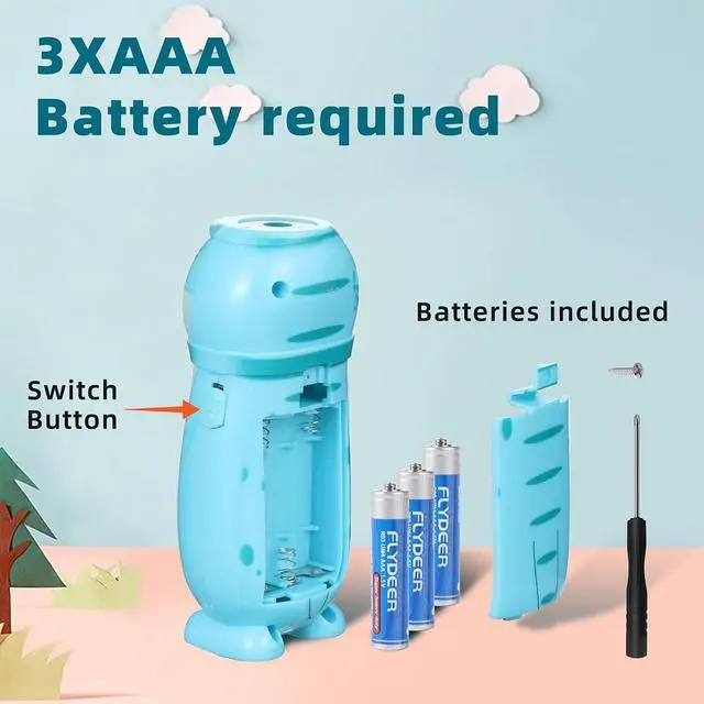 Alt view image 3 of 6 - 4 Pack Small Mini LED Flashlights for Kids - Cute Small Animal Flashlight - 2 in 1 Camping Lantern Flashlight - Christmas Gifts Stocking Stuffers for Boys Girls