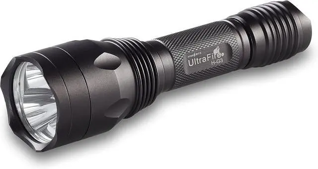 Alt view image 7 of 7 - ULTRAFIRE Green Hunting Flashlight, 650 Lumens, Single Mode, 520-535 nm Wavelength 256 Yards,Tactical LED Night Hunting Light for Hog Pig Coyote Varmint Predator Rifle (Battery not Included)