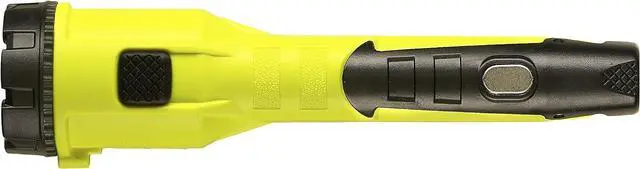 Alt view image 2 of 4 - Streamlight 68782 Dualie 3AA 245-Lumen Magnetic Intrinsically Safe Industrial Flashlight with Spot/Flood and 3 "AA Alkaline Batteries, Yellow