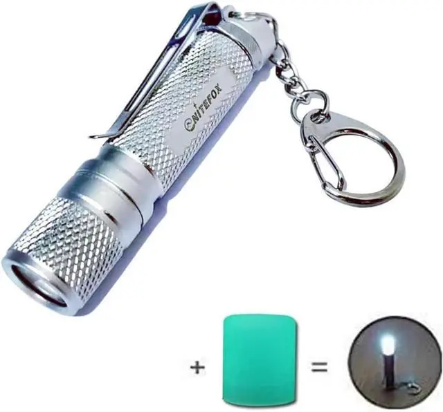 Main image of Mini Keychain Flashlight AAA Small Bright Pocket Light 150 Lumens 3 Modes Multipurpose Hatlight Camplight Tablelight for Everyday EDC Reading Walk Emergency Parents Kids Gift
