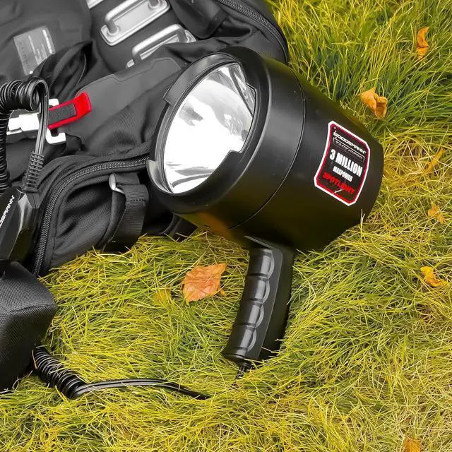 Alt view image 6 of 7 - GOODSMANN Spotlight Corded Spot Lights for Boats 1200 Lumen Halogen 12V DC Handheld Spotlight 9924-0011-15