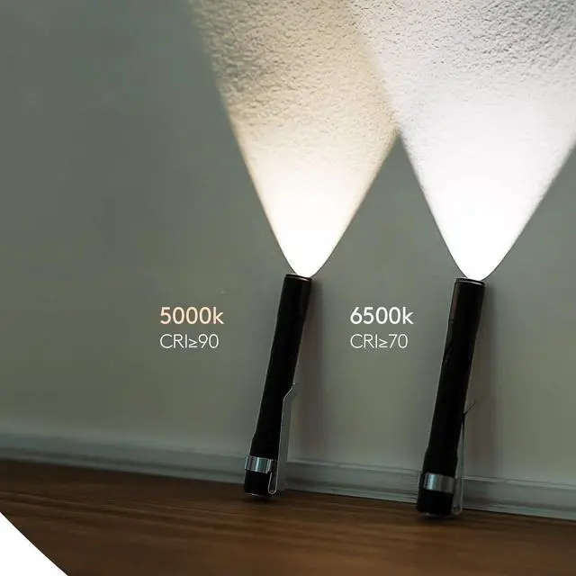 Alt view image 2 of 7 - RovyVon Aurora A33 5000K LED Pen Light, Max 180 Lumen, 3 Mode, Built-in 600mAh Battery, Extra Long Use time, Type-C Rechargeable, Medical Flashlight for Nurses Doctors Emergencies Outdoor(Green)