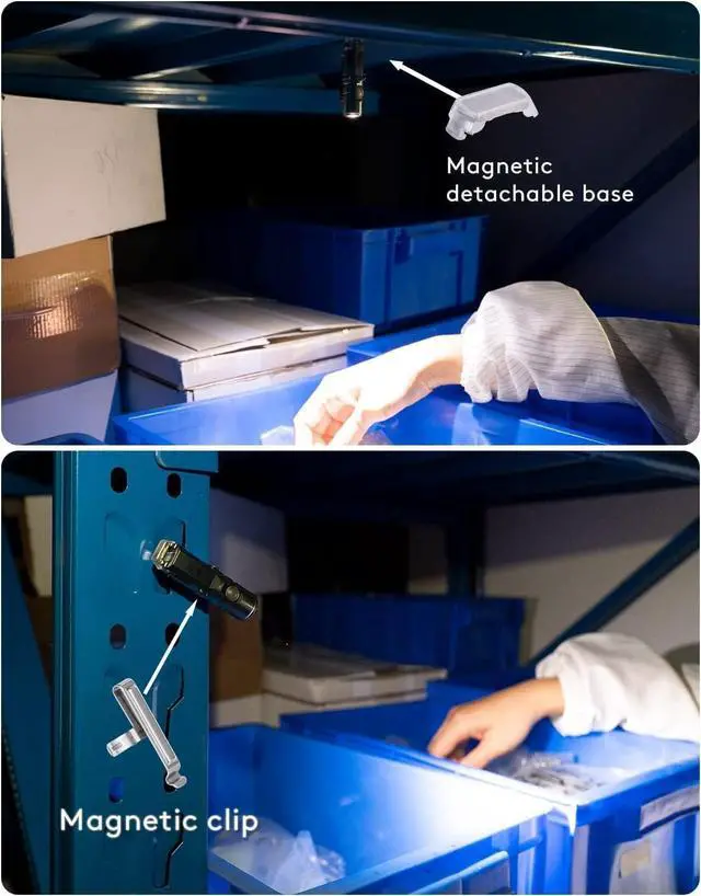 Alt view image 5 of 6 - RovyVon Aurora A9 Pro G4 Copper Keychain Flashlights, Max 650 High Lumens Super Bright with EDC Pocket-Sized,USB C Rechargeable, Momentary On, Lock Mode, Gift for Outdoor