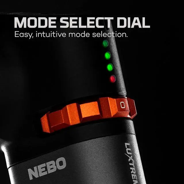 Alt view image 6 of 7 - NEBO LUXTREME SL50 Spotlight | 450 Lumens, Very Bright 1/2 Mile Beam, Waterproof, 40 Hours Run Time or Nonstop Use With 12V Adapter, Rechargeable LED Flashlight, Magnetic Base, Includes Charge Cable