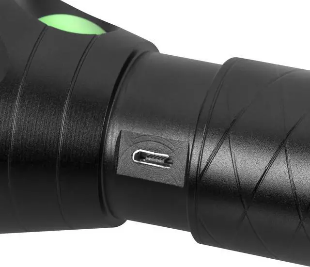 Alt view image 4 of 5 - Performance Tool 551 Pro-Focus 500 lumens Black LED Lithium-Ion Rechargeable Flashlight, 500 lumens LED Rechargeable Flashlight