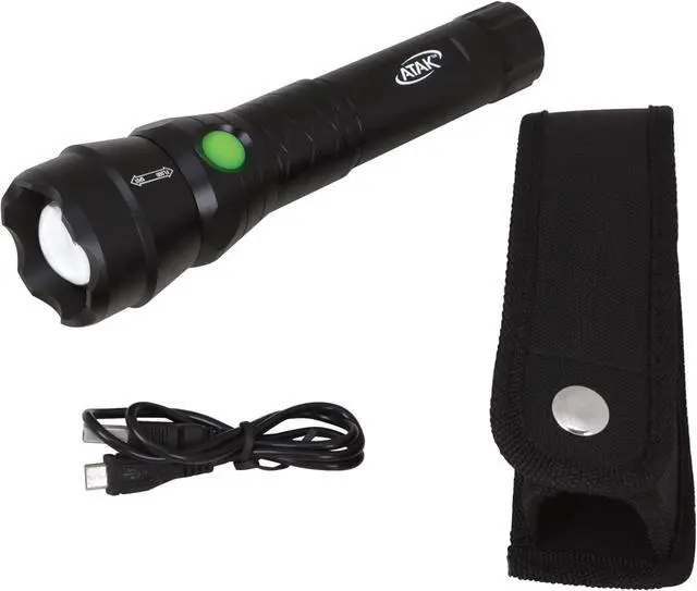 Main image of Performance Tool 551 Pro-Focus 500 lumens Black LED Lithium-Ion Rechargeable Flashlight, 500 lumens LED Rechargeable Flashlight