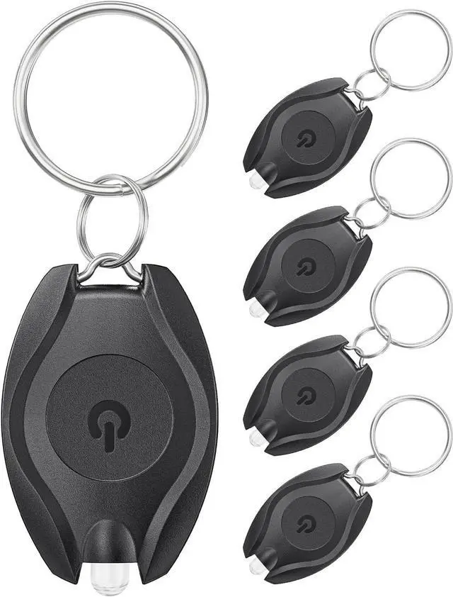 Main image of Uniclife 10 Pack LED Keychain Flashlight Mini LED Keychain Light 14 Lumen Portable Ultra Bright Battery Powered Key Ring Torch for Outdoor Camping Party Hiking and Emergency Lighting