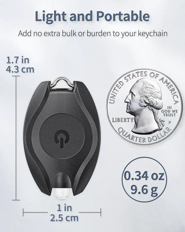 Alt view image 4 of 7 - Uniclife 10 Pack LED Keychain Flashlight Mini LED Keychain Light 14 Lumen Portable Ultra Bright Battery Powered Key Ring Torch for Outdoor Camping Party Hiking and Emergency Lighting