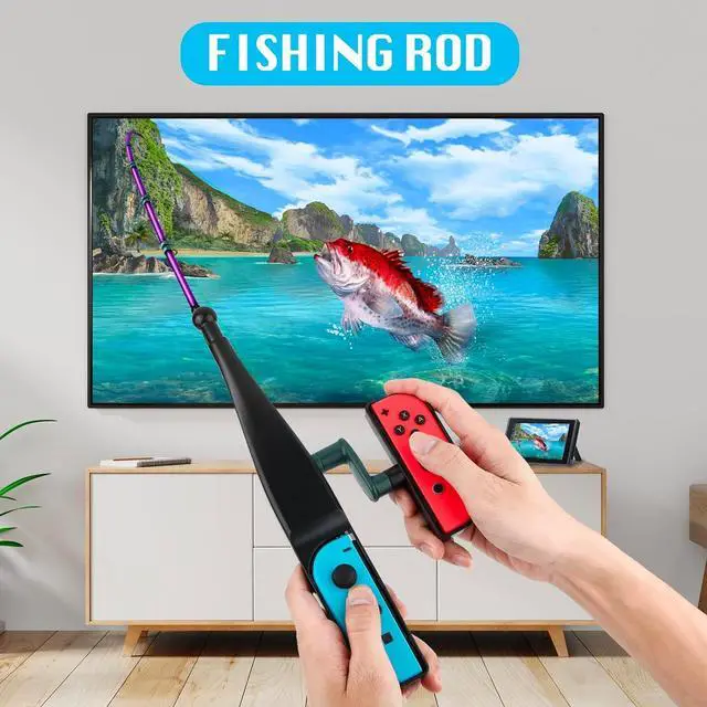 Alt view image 7 of 7 - JoyHood Switch Sports Accessories Bundle Compatible with Switch/Switch OLED, 17-in-1 Family Sports Games Accessories Kit for Joy-Con Controller, Switch Sports Accessories for Kids & Adults