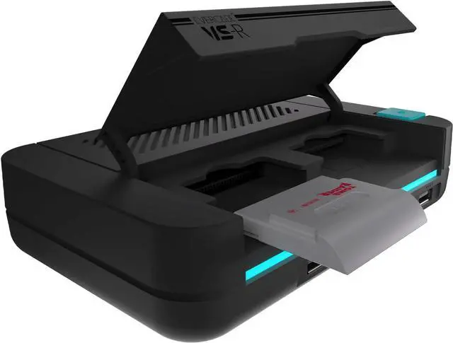 Alt view image 6 of 7 - Evercade VS-R Retro Gaming Console with - Includes 1 controller and Tomb Raider 1, 2, and 3