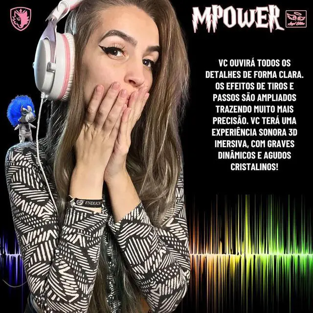 Alt view image 2 of 7 - SADES MPOWER Stereo Gaming Headset for PS4, PC, Mobile, Noise Cancelling Over Ear Headphones with Retractable and Flexible Mic & Soft Memory Earmuffs for Laptop Nintendo Switch Games-Angel Edition