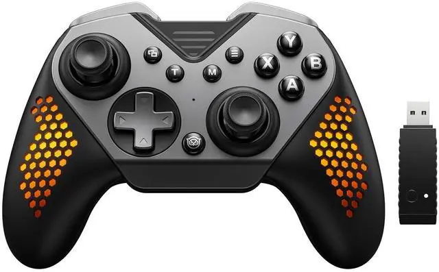 Main image of NYXI Flexi Wireless PC Controller, 1000Hz Polling Rate Hall Effect Joystick, Interchangeable D-pad&Left Joystick, 4 Mppable Buttons, 800mAh, Adjustable Turbo/Vibration for PC/Switch 2/iOS/Android