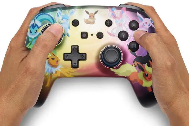 Alt view image 7 of 7 - PowerA Enhanced Wireless Controller for Nintendo Switch/Switch 2 / Switch Lite/OLED Model - Eevee Evolutions - Gamepad, game controller, Officially Licensed