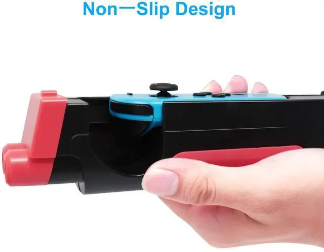 Alt view image 4 of 7 - FASTSNAIL Shooting Gun Compatible with Nintendo Switch/Switch OLED, Replacement for Joy-Con Gun Controller, Game Hand Grips for Nintendo Switch Joycon