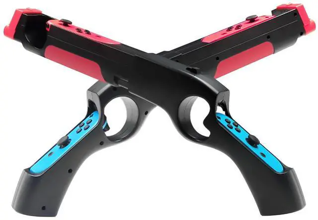 Alt view image 6 of 7 - FASTSNAIL Shooting Gun Compatible with Nintendo Switch/Switch OLED, Replacement for Joy-Con Gun Controller, Game Hand Grips for Nintendo Switch Joycon