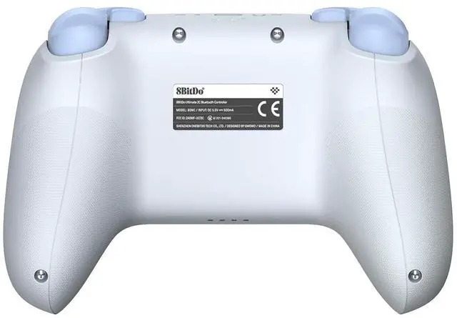 Alt view image 2 of 7 - 8Bitdo Ultimate 2C Hall Effect Joysticks Bluetooth Controller with Remappable L4/R4 Bumpers, 6-axis Motion Control, Rumble Vibration and Turbo Function for Switch/Switch 2 (Blue)