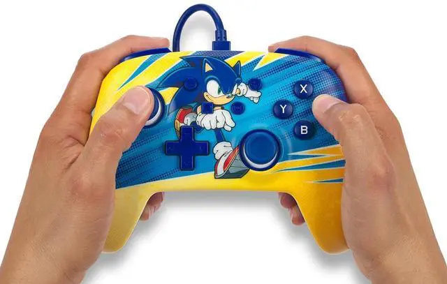 Alt view image 2 of 7 - PowerA Enhanced Wired Controller for Nintendo Switch - Sonic Boost