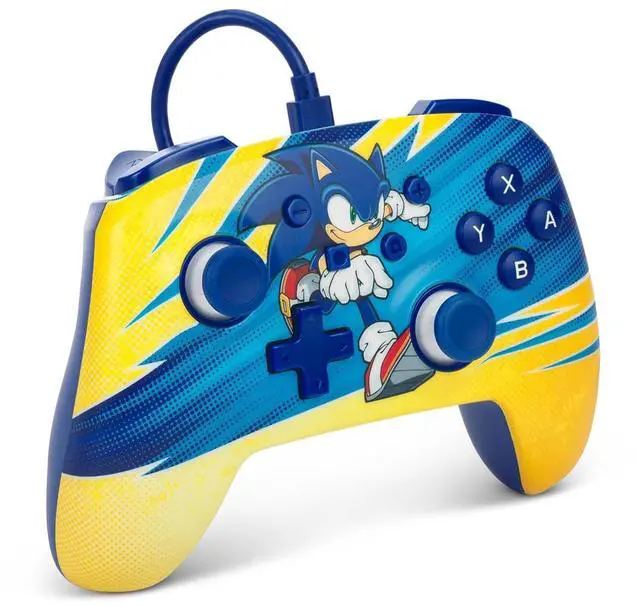 Alt view image 4 of 7 - PowerA Enhanced Wired Controller for Nintendo Switch - Sonic Boost