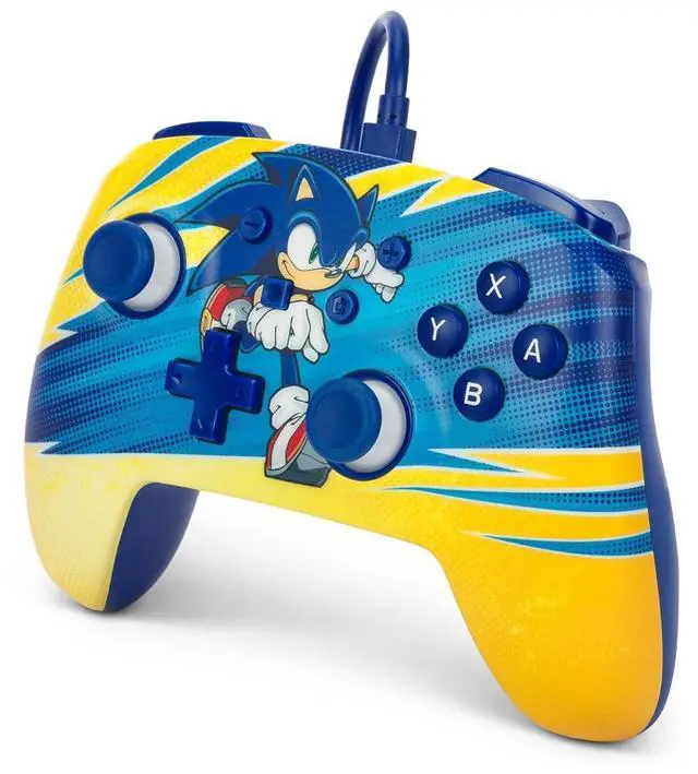 Alt view image 6 of 7 - PowerA Enhanced Wired Controller for Nintendo Switch - Sonic Boost