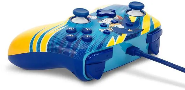 Alt view image 7 of 7 - PowerA Enhanced Wired Controller for Nintendo Switch - Sonic Boost