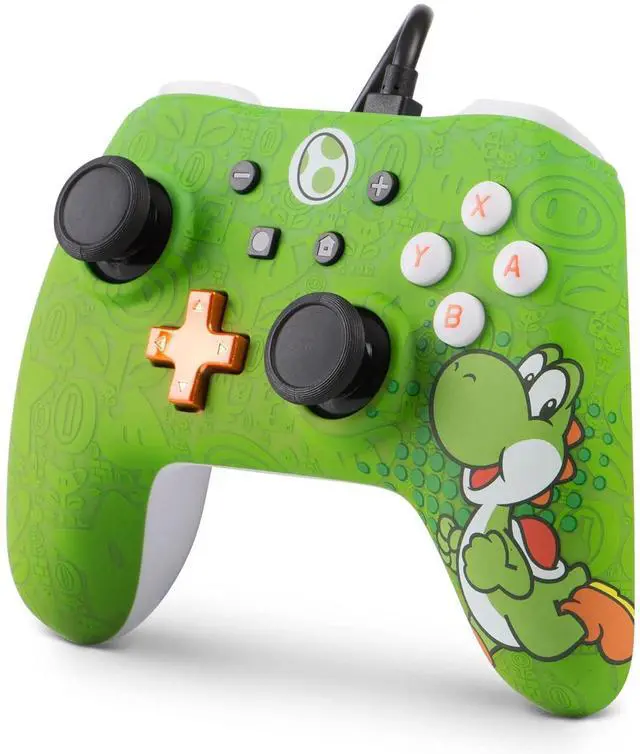 Alt view image 6 of 7 - PowerA Wired Yoshi Gamepad Controller for Nintendo Switch