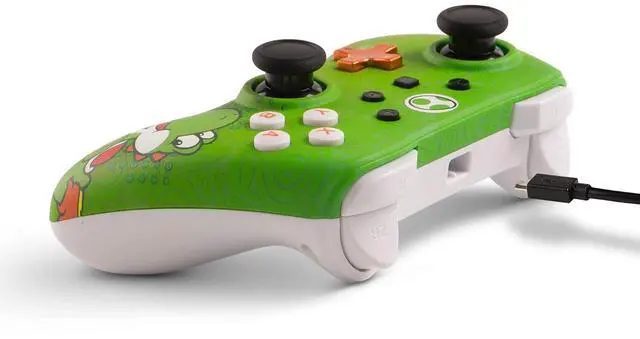 Alt view image 7 of 7 - PowerA Wired Yoshi Gamepad Controller for Nintendo Switch
