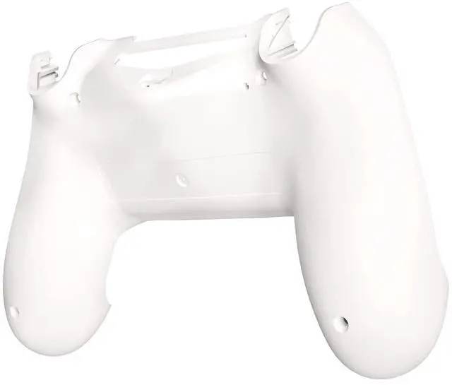 Alt view image 3 of 5 - eXtremeRate White Game Improvement Replacement Parts Back Housing Cover, Custom Bottom Shell Compatible with ps4 Controller JDM-040, JDM-050 and JDM-055