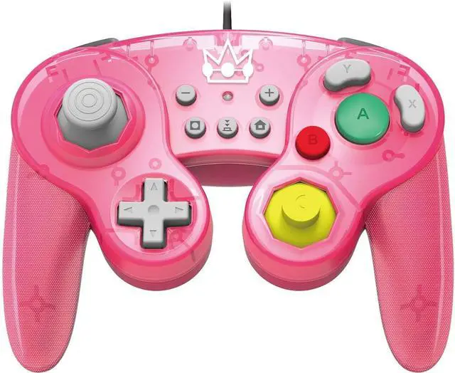 Alt view image 4 of 4 - HORI Nintendo Switch Battle Pad (Peach) GameCube Style Controller Officially Licensed By Nintendo - Nintendo Switch