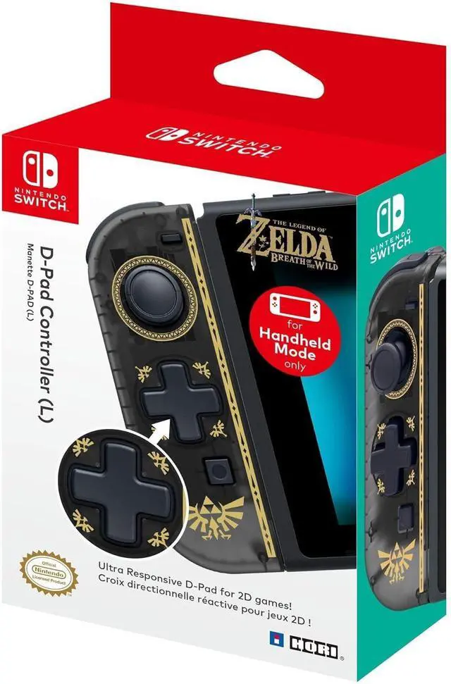 Main image of HORI D-Pad Controller (L) (Zelda) Officially Licensed - Nintendo Switch