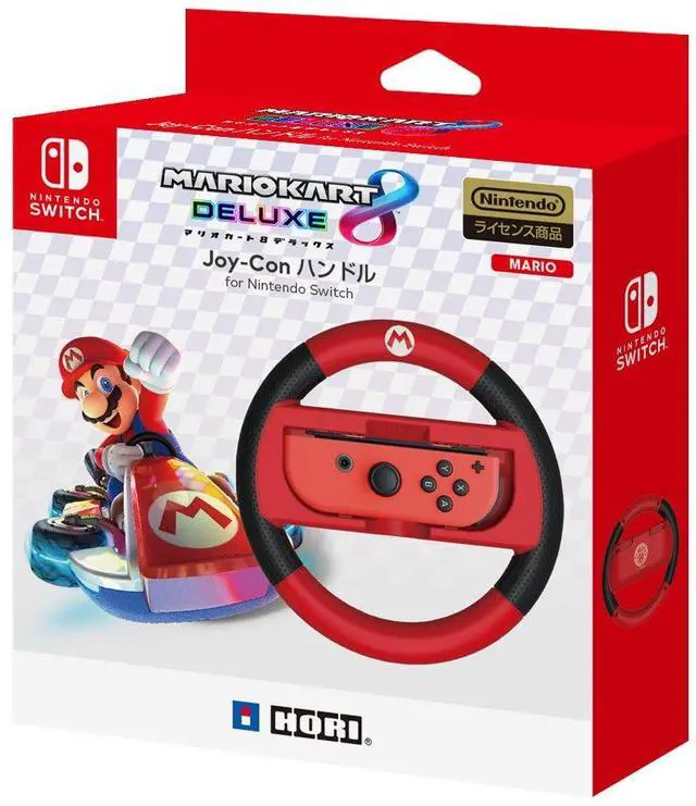 Main image of Joy-Con wireless wheel for Nintendo Switch Mario ver. [Hori]